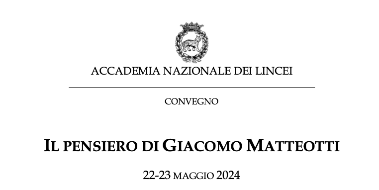 Il pensiero di Giacomo Matteotti